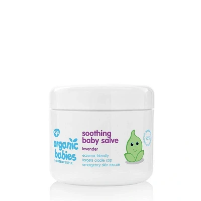 Abbildung von Green People Organic Babies Beruhigende Babysalbe Natürlicher &amp; biologischer Lavendel Ekzemfreundlich Parabenfrei, 100ml