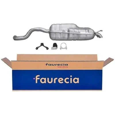 Abbildung von Faurecia FS03155 Endschalldämpfer VOLKSWAGEN: Golf 4 Schrägheck, New Beetle Cabrio, AUDI: A3 Schrägheck