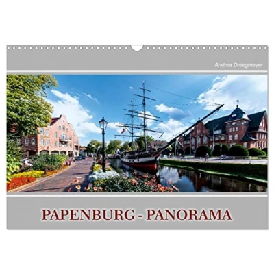 Abbildung von Papenburg Panorama (Wandkalender 2025 DIN A3 quer), CALVENDO Monatskalender
