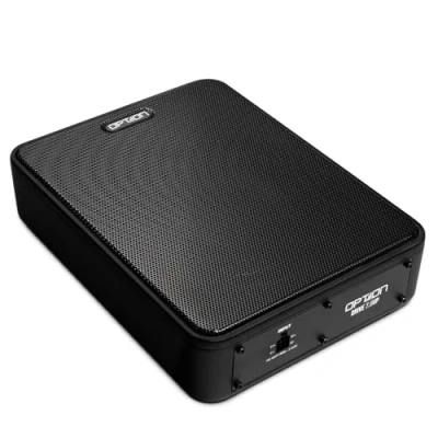 Abbildung von Option DRIVE7.6UP Passiv Subwoofer Kompakter Untersitz extrem flach, 100 Watt RMS, 4 Ohm