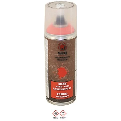 Abbildung von MFH Farbspray Lackspray Army, matt, 400 ml (Signalrot)