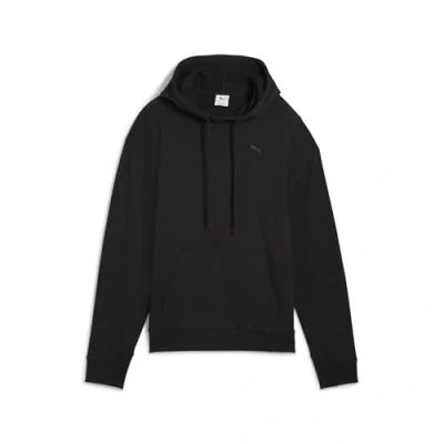 Abbildung von Puma ESS Relaxed Fit Hoodie Damen Mit Plain Black Größe: S