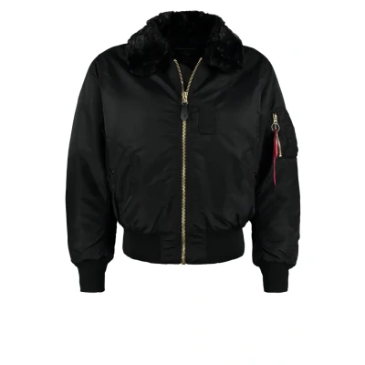 Abbildung von Alpha Industries B 15 Winterjacke, Herren, Größe: Medium, Black
