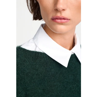 Abbildung von Rich &amp; Royal Strickpullover, Damen, Größe: 40, Midnight jade