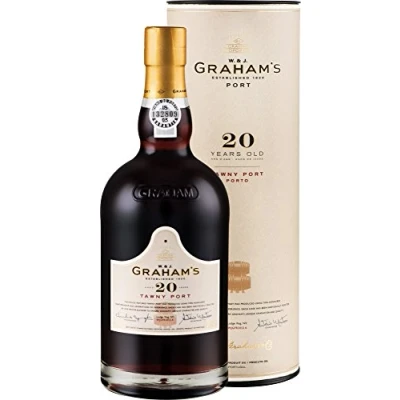 Abbildung von Graham&#039;s 20 Years Old Tawny Port in Geschenkhülse
