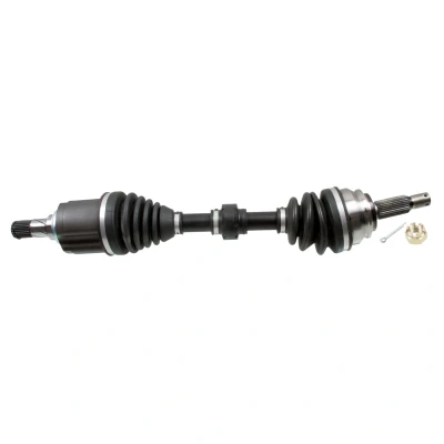 Abbildung von FEBI BILSTEIN 183634 Antriebswelle Vorderachse links mit Splint, Achsmutter Mutter JEEP: Compass, DODGE: Caliber