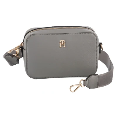 Abbildung von Tommy Hilfiger LOGO Camera BAG Umhängetasche, Damen, Größe: One Size, Universal grey