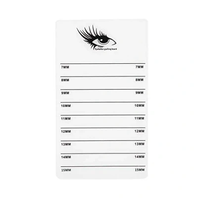 Abbildung von Make up Wimpern Ablage Streifenspender, falsche Klebepad Pfropfen Wimpernextension Assistant Tools
