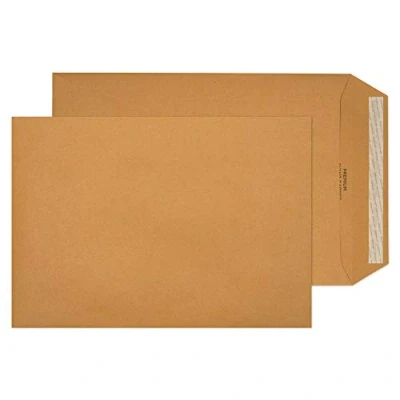 Abbildung von Blake Premium Avant Garde AG0046 Schwere, Extra Starke Versandtasche Haftklebung Creme Manille C4 229 x 324 mm 130 g/m² 250 Stück