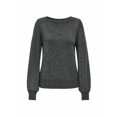 Abbildung von JDY Strickpullover JDYRUE GLITTER L/S BOAT PULLOVE KNT NOOS mit Glitzer Effekt