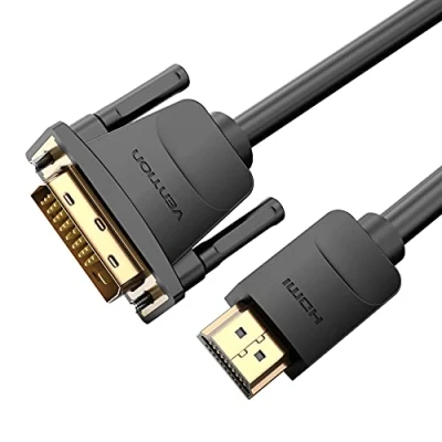 Abbildung von VENTION HDMI auf DVI Kabel bidirektional D 24+1 mit 1080P,High Speed Adapterkabel, unterstützt 3D Full HD, für Raspberry Pi, Roku, Xbox One, Laptop 1.5m