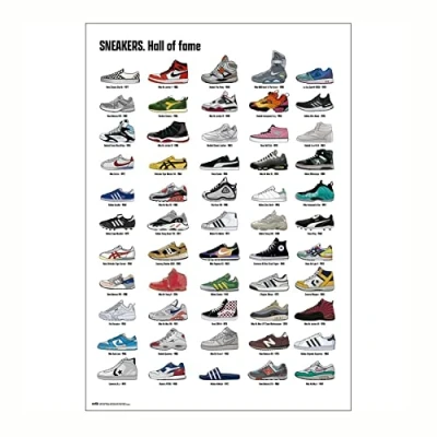 Abbildung von Close Up Sneakers Poster Hall of Fame (61cm x 91,5cm)
