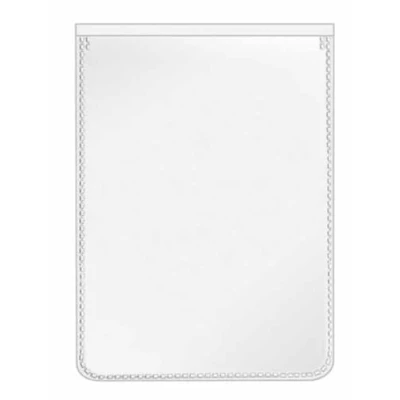 Abbildung von VELOFLEX 3119510 Schutz und Ausweishülle 66 x 90 mm, PP Folie, mit Einreißschutz, dokumentenecht, 100 Stück