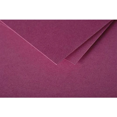 Abbildung von Clairefontaine 5766C Packung mit 20 Umschläge Pollen selbstklebend, Format C6 11,4x16,2cm, 120g, ideal für Ihre Einladungen und Korrespondenz, Himbeerrot, 1 Pack
