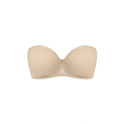 Abbildung von Freya BH Tailored Underwire Moulded Strapless Bra Beige B 70 Damen