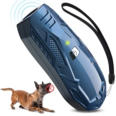Abbildung von Antibell für Hunde, Ultraschall Anti Bell Gerät ​Bellenstopper Hund, Bellgerät Hundebellen Abschreckmittel Hunderindenstopper Kleine Große Hunde Innen Außenbereich Hund