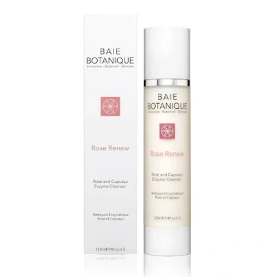 Abbildung von Baie Botanique Reinigungsmilch 120ml Rosenwasser, Rose Absolute, Hagebuttenöl, Cupuaçusamen Butter, Granatapfel Enzyme, Reishi &amp; Shiitake 100% Natürlich, 82.5% Biologisch