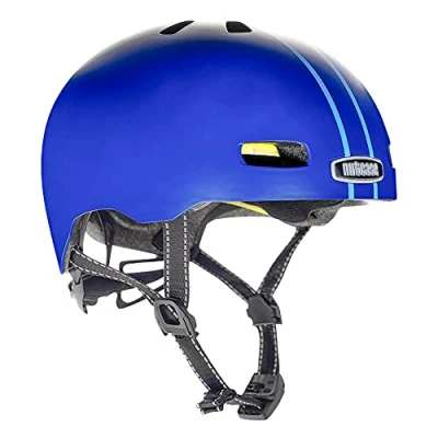 Abbildung von Nutcase Street Ocean Stripe Helm, Mehrfarbig, S