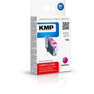 Abbildung von KMP Druckerpatrone C84 magenta kompatibel zu Canon CLI 526 M