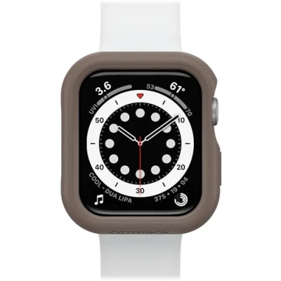 Abbildung von OtterBox All Day Bumper für Apple Watch Series SE (2.gen/1. gen)/6/5/4 44mm, stoßfeste, sturzsichere, schlanke Schutzhülle Watch, schützt den Display und die Kanten, Beige