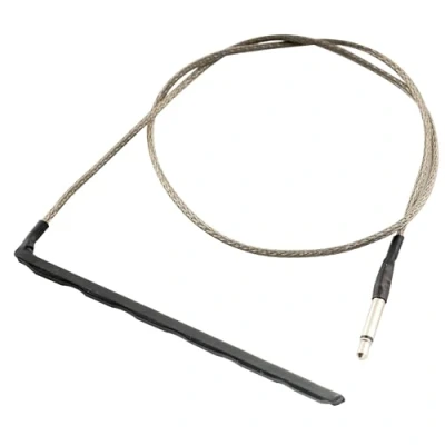 Abbildung von Musiclily Basic Transducer Under Saddle Keramik Piezo Tonabnehmer Pickup für Akustikgitarre, 69mmx2,8mm