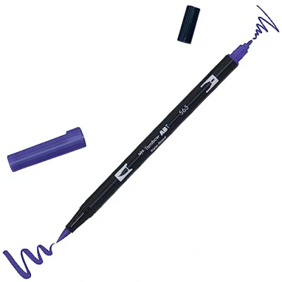 Abbildung von Tombow brush pen ABT dual Deep blue