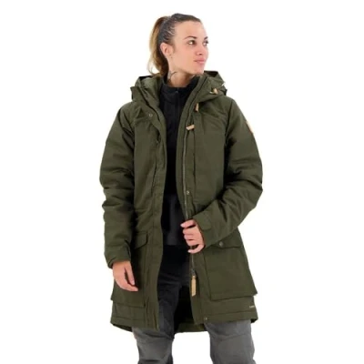Abbildung von Fjallraven Damen Sport JACKET Singi Wool Padded Parka W, Deep Forest, M, 89859