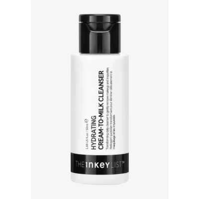 Abbildung von The INKEY List Hydrating Cream to Milk Cleanser 50ml, 5% Rice &amp; Hyaluronic Acid, Gentle Cleaning Formula, Non Stripping, Drying, Irriating, Hydrates Dissolves Makeup, Vegan Friendly