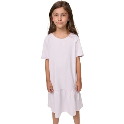 Abbildung von Urban Classics Valance Jerseykleid für Kinder, Größe: 158/164, Softlilac
