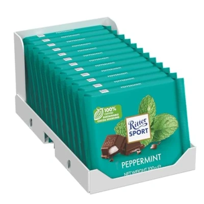 Abbildung von Ritter Sport 100g, Pfefferminz 12 x 100 g
