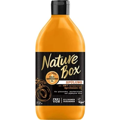 Abbildung von Nature Box Spülung Aprikosen Öl, 3er Pack (3 x 385 ml)