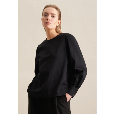 Abbildung von Seidensticker Schwarze ROSE Bluse, Damen, Größe: 38, Black