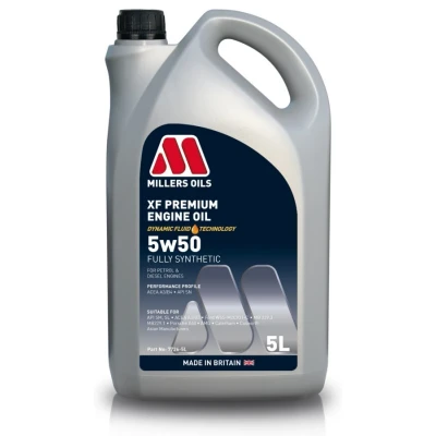 Abbildung von Millers Oils 7726 GG XF Longlife 5W50 Vollsynthetisches Motorenöl 5 Liter