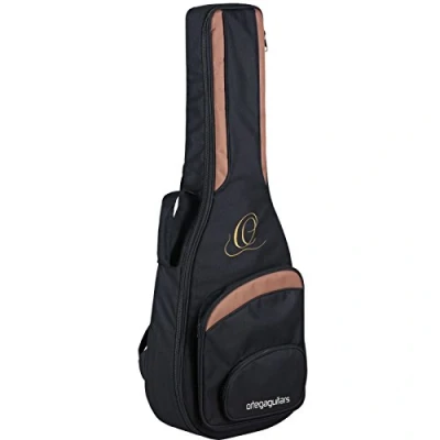 Abbildung von Ortega Guitars ONB34 hochwertige Konzertgitarren Tasche 3/4 Größe mit Rucksackgarnitur schwarz