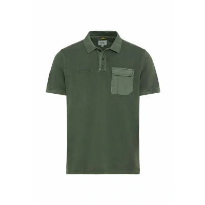 Abbildung von camel active Poloshirt, Herren, Größe: Large, Leaf green