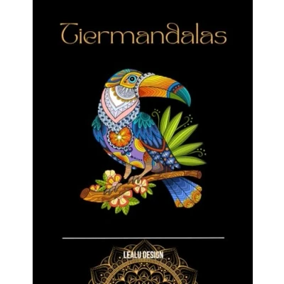 Abbildung von Tiermandalas: Mandalas, Erwachsene, Kinder, Tiere, ausmalen, Ausmalbuch, kreativ, Geschenk, Hobby, Entspannung, Buch, Anti Stress, Stressbewältigung, Kreativität