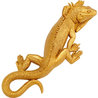 Abbildung von Kare Design Wandobjekt Lizard, Tierdeko, Echse, Gold, 31x11cm