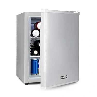 Abbildung von Klarstein Table Top Kühlschrank HEA HappyHour 42Wht 10035245A, 53.5 cm hoch, 40 breit, Hausbar Minikühlschrank ohne Gefrierfach Getränkekühlschrank klein