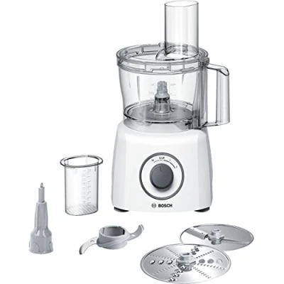 Abbildung von Bosch MCM3110W, 2,3 l, Weiß, Drehregler, Kunststoff, Edelstahl, 800 W