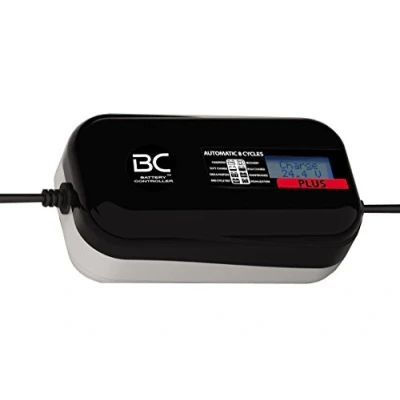 Abbildung von BC PLUS 4000 24V 4A Digitales Batterieladegerät und Erhaltungsgerät mit 8 Ladestufen für Batterien von LKW, Transporter Boote