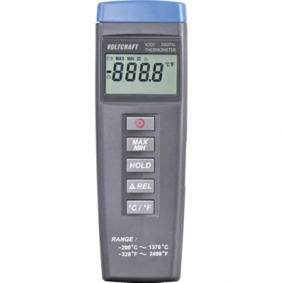 Abbildung von VOLTCRAFT K101 Temperatur Messgerät 200 +1370 C Fühler Typ K