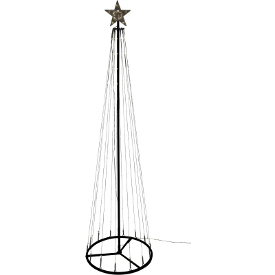 Abbildung von AM Design LED Baum &quot;Weihnachtsdeko aussen&quot;, 234 flammig, mit 8 verschiedenen Lichtmodi, Weihnachtsbeleuchtung