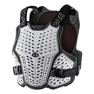 Abbildung von Troy Lee Designs Brustpanzer Rockfight Weiß Gr. M/L