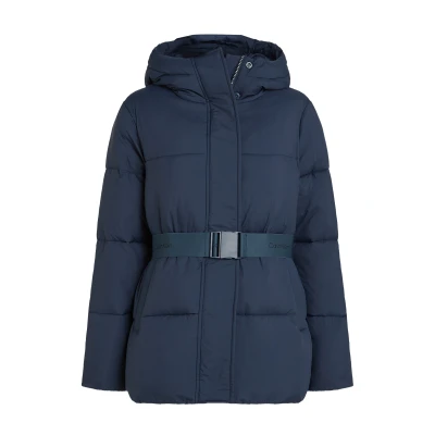 Abbildung von Calvin Klein Jeans LOGO Winterjacke, Damen, Größe: Large, Ink