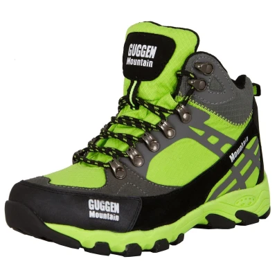 Abbildung von Guggen Mountain Schnürstiefelette, Damen, Größe: 41, Grün Schuhe