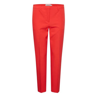 Abbildung von ICHI Ixlexi PA3 Chino, Damen, Größe: 36, Poppy red