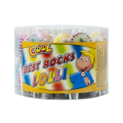 Abbildung von Best Rocks handgefertigte, hübsche Lollis 80 Stück x 10 g, 1er Pack (1 800 g) mit