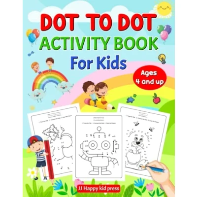 Abbildung von Dot to Activity Book for Kids: Coloring and Connecting Dots Kids ages 4 up