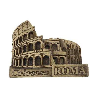Abbildung von Rom Italien 3D Roma Colosseum Kühlschrankmagnet Touristische Souvenirs Harz Magnetische Aufkleber Home &amp; Kitchen Dekoration aus China