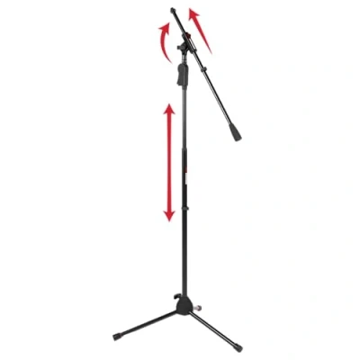 Abbildung von Frameworks GFW MIC 2110 Deluxe Mikrofon Ständer mit einteiligem Galgen